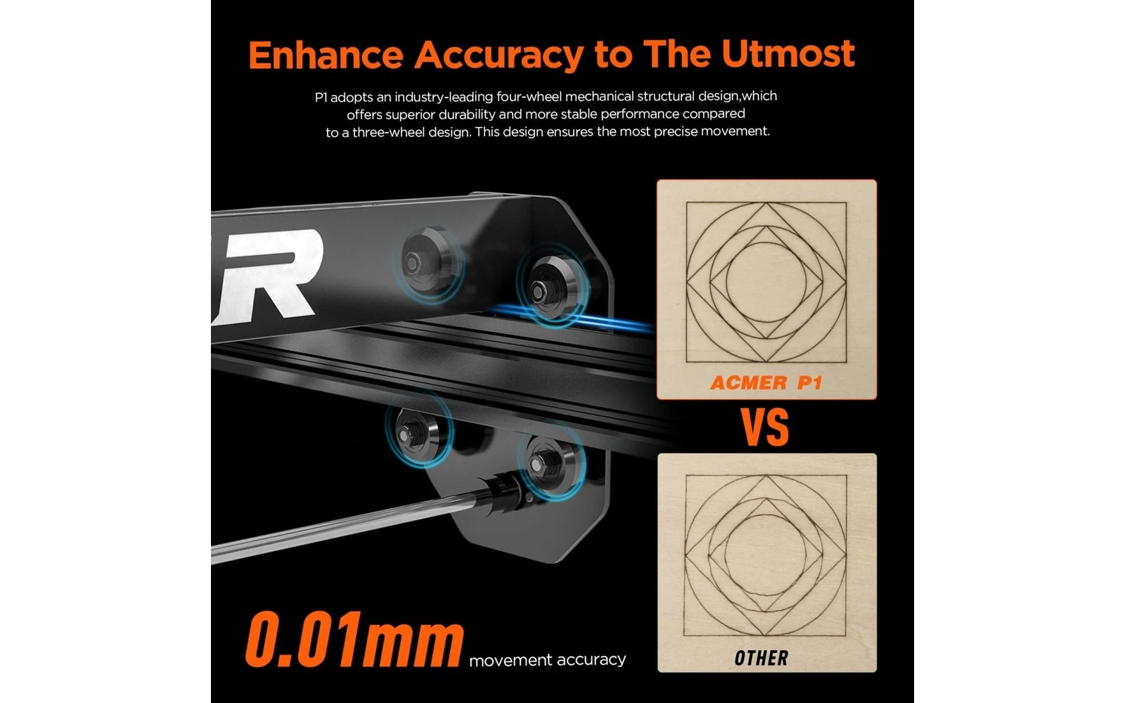 Graveuse laser Acmer P1 20 W — Acmer