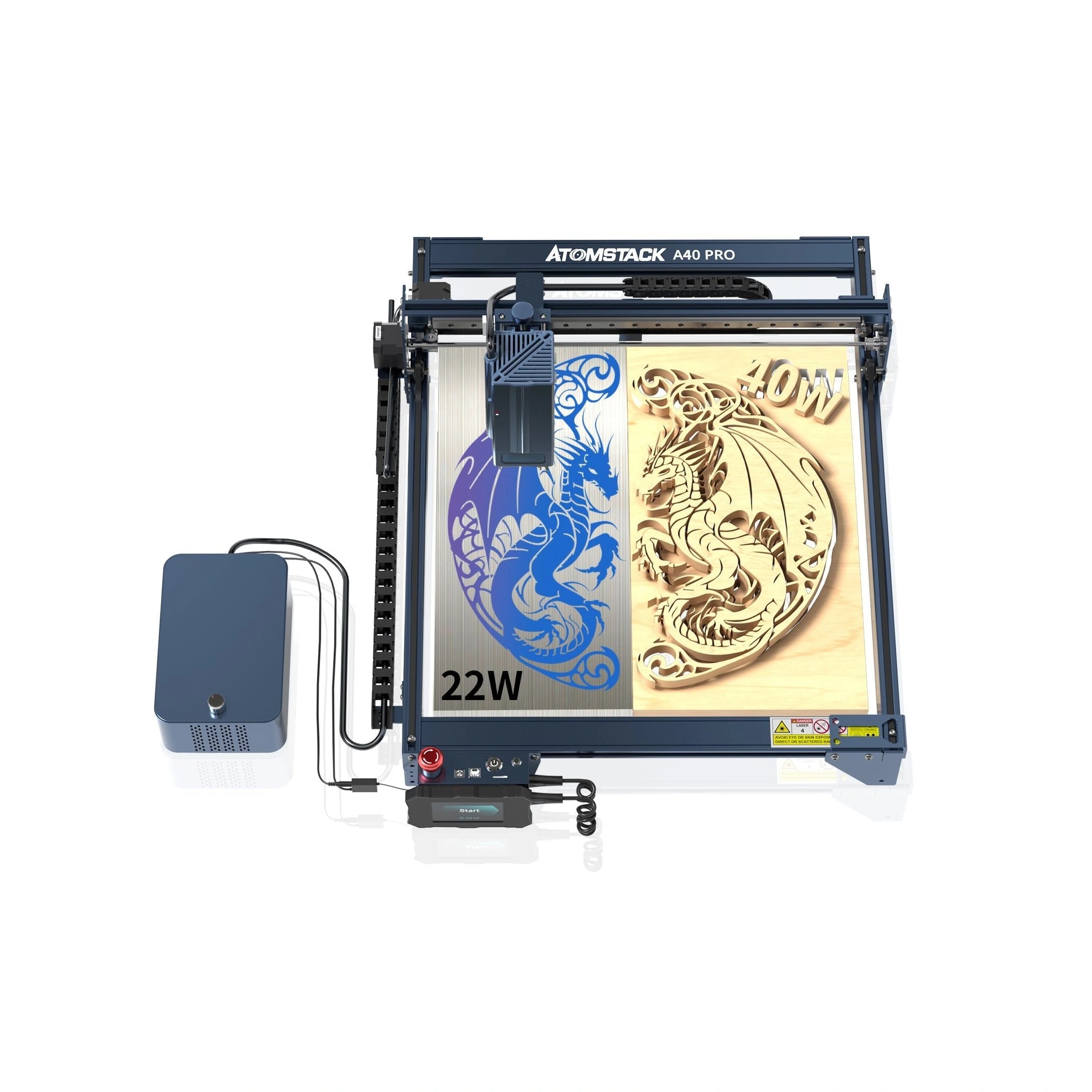 Atomstack A40 Pro 40W laser engraver by Atomstack