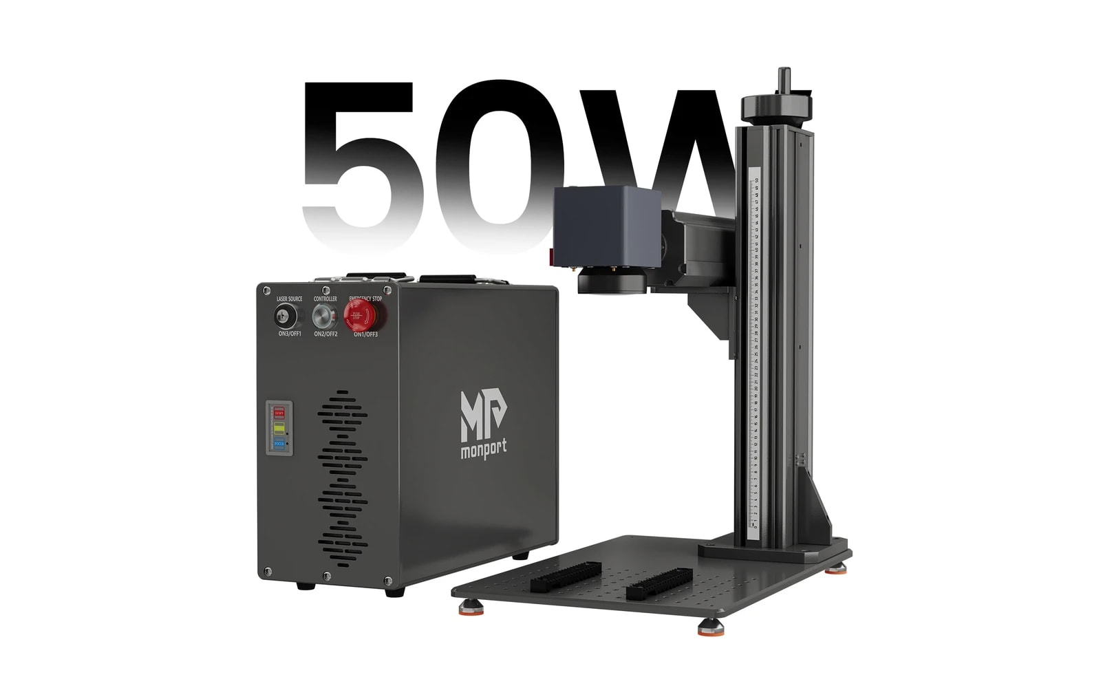 Monport GT 50W Fiber laser engraver — Monport