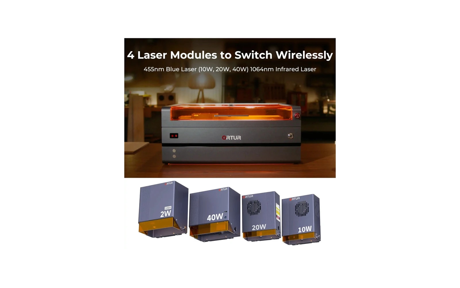 Ortur H20 10W laser engraver — Ortur