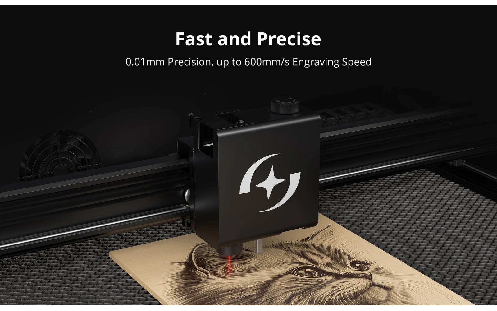 AtomStack Hurricane 55W laser engraver by Atomstack