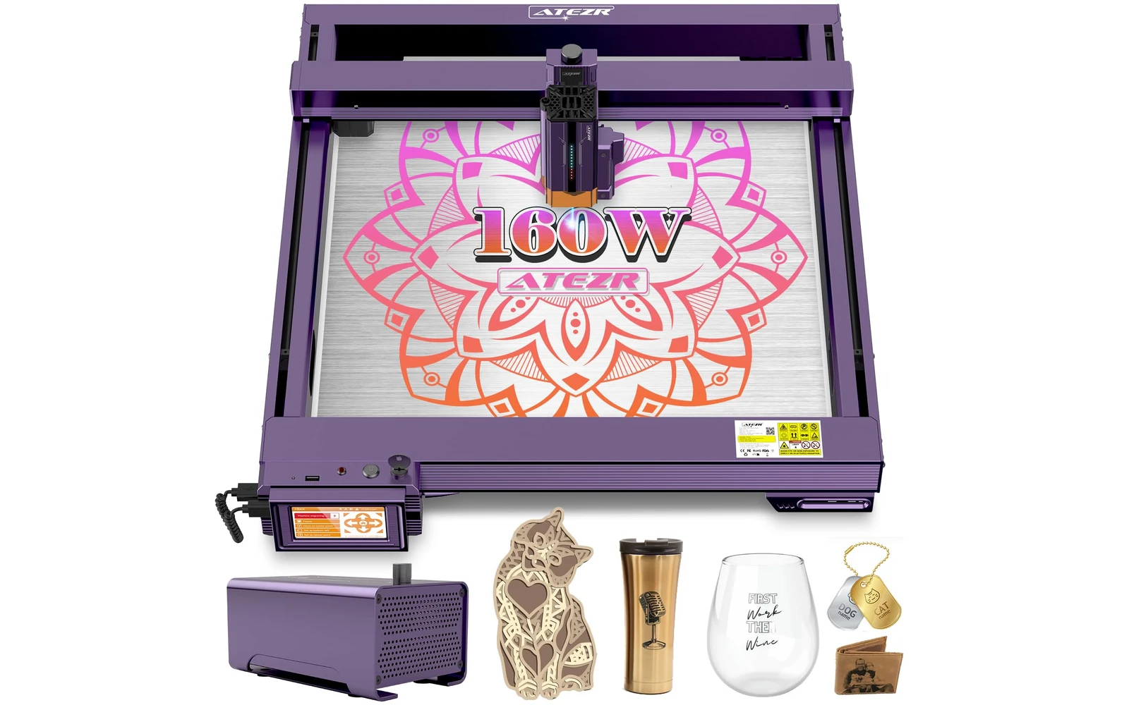 Atezr P2 laser engraver by Atezr