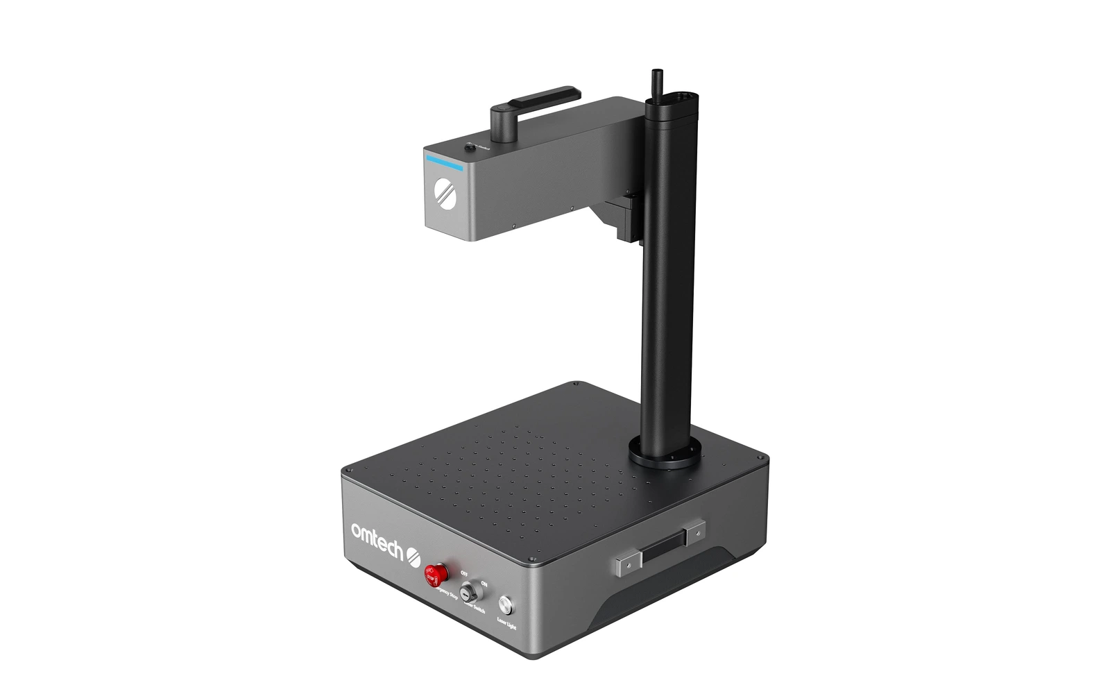 Marqueur laser fibre OMTech Q3 30 W en mode bureau : OMTech