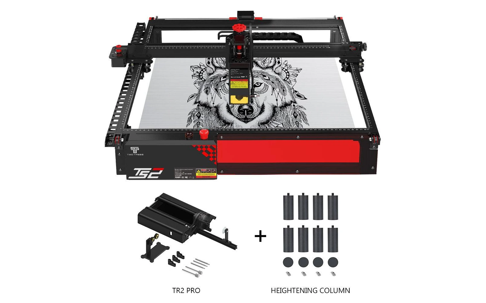 TwoTrees TS2 20W laser engraver by TwoTrees